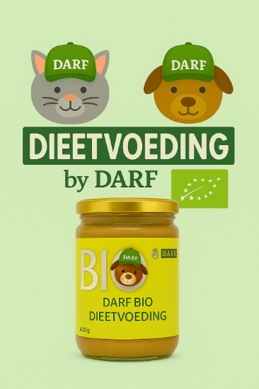 Afbeeldingen van DARF Dieetvoeding BIO bij huid- en vachtproblemen (400 gram in glas)